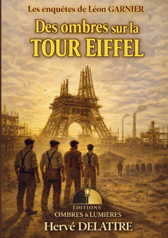 DES OMBRES SUR LA TOUR EIFFEL – Hervé DELATTRE – boek cover
