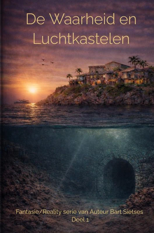 De waarheid en luchtkastelen deel 1 – Bart Sietses Auteur 1 – boek cover