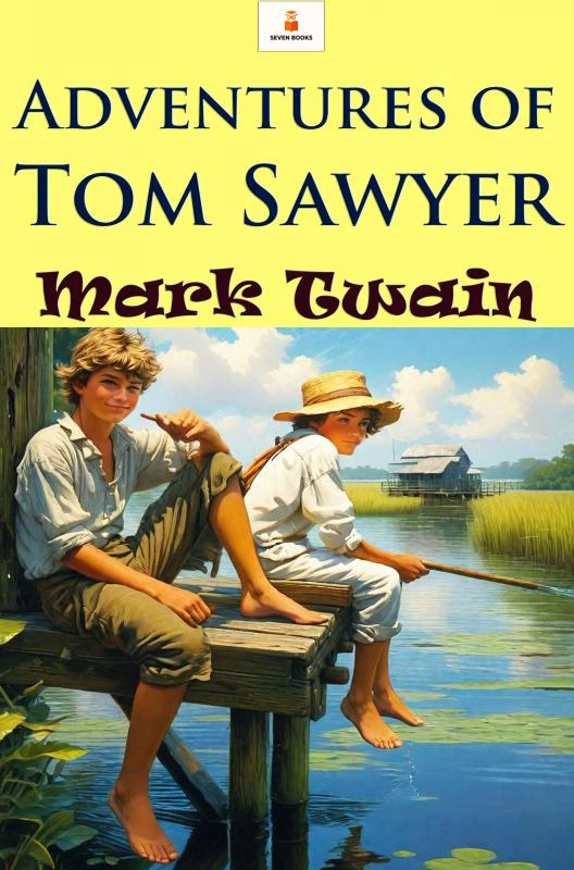 Adventures of Tom Sawyer – Mark Twain – boek cover