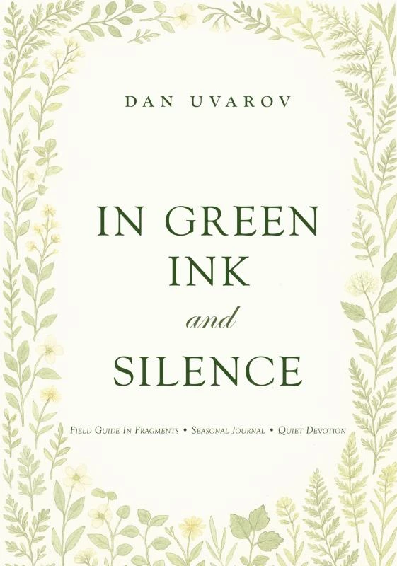 In Green Ink and Silence – Dan Uvarov – boek cover