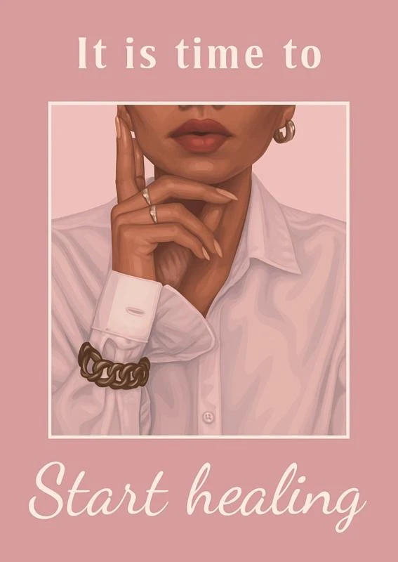 It is time to start healing – Aaliyah Queen – boek cover