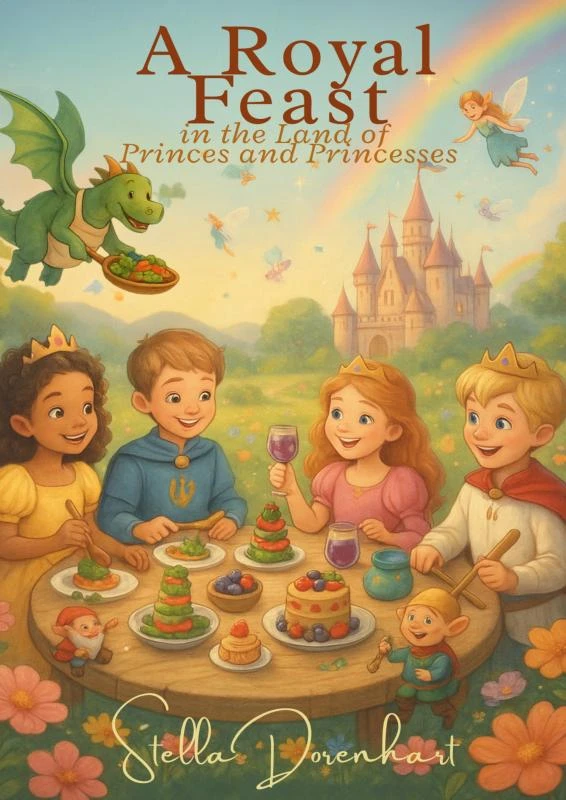 A Royal Feast in the Land of Princes and Princesses – Stella Dorenhart – boek cover