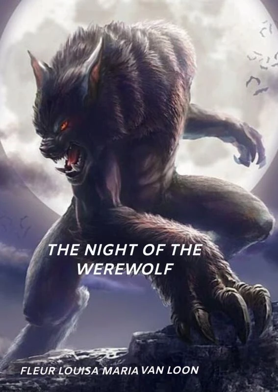 The night of the werewolf – Fleur Louisa Maria Van Loon – boek cover