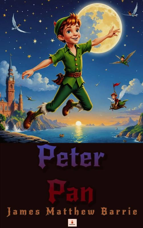 Peter Pan – James Matthew Barrie – boek cover