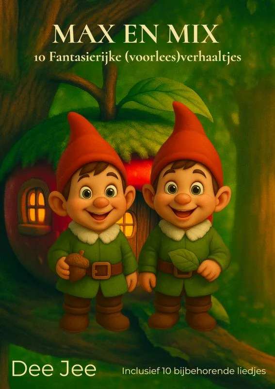 Max en Mix – Dee Jee NL – boek cover