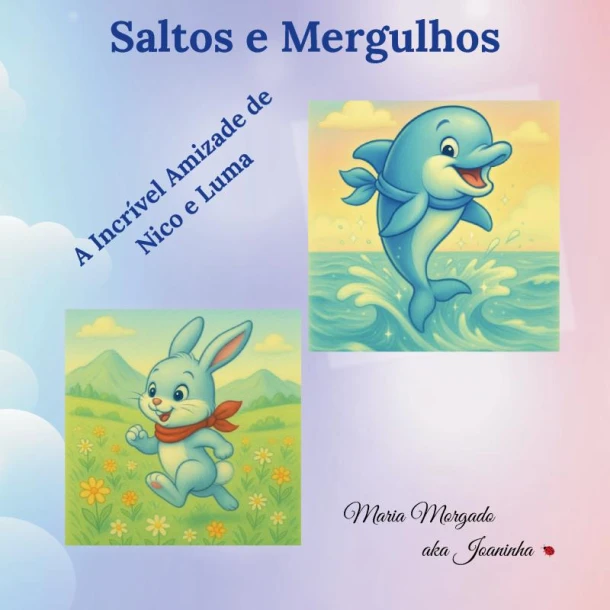 ¿Saltos e Mergulhos ¿ A Incrível Amizade de Nico e Luma¿ – Maria Morgado – boek cover