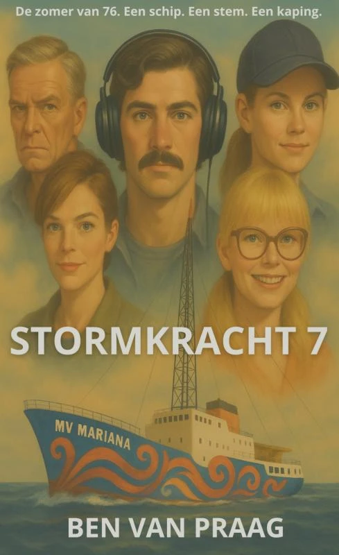 STORMKRACHT 7 – Ben van Praag – boek cover