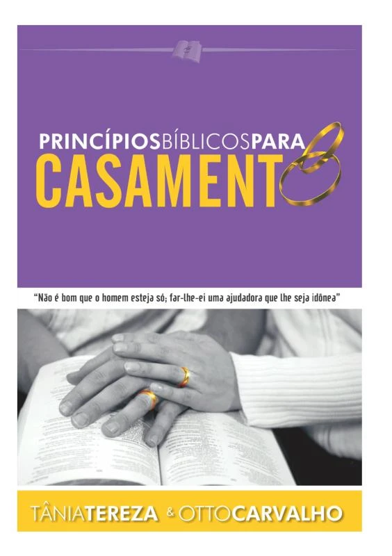 Princípios Bíblicos Para O Casamento – Tânia Tereza Medeiros de Carvalho – boek cover