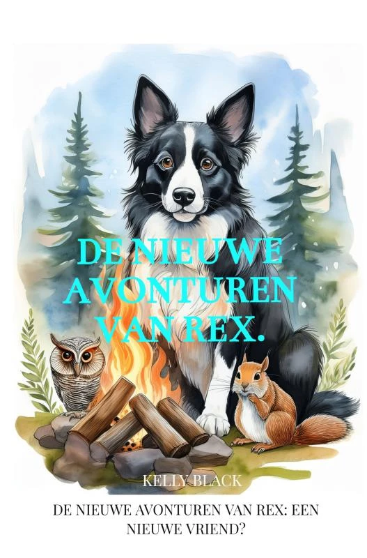 De nieuwe avonturen van Rex. – Kelly Black – boek cover