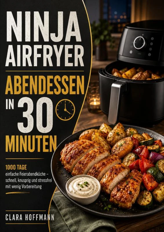 Ninja Airfryer Abendessen in 30 Minuten – Clara Hoffmann – boek cover