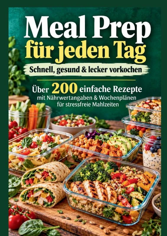 Meal Prep für jeden Tag ¿ Schnell, gesund & lecker vorkochen – Ella Feldgrill – boek cover