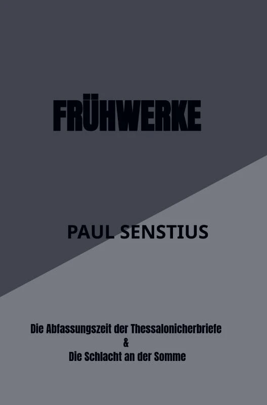 Frühwerke – Paul Senstius – boek cover