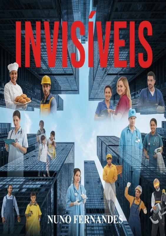 Invisíveis – Nuno Fernandes – boek cover