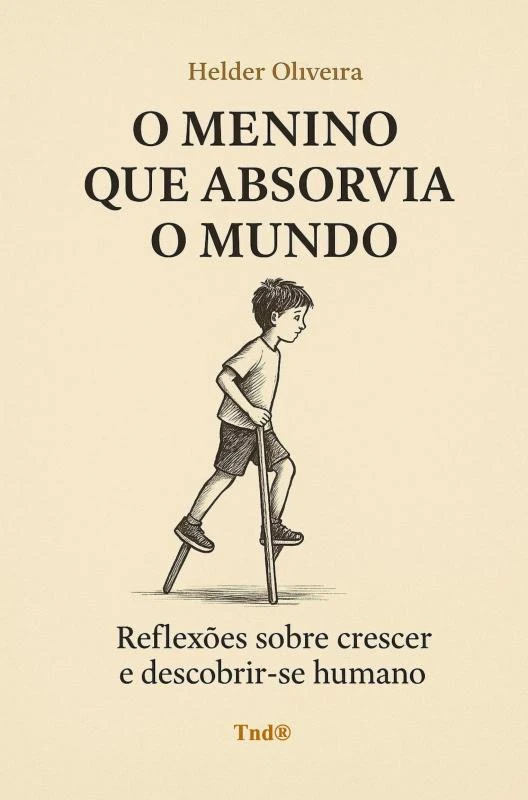 O Menino que Absorvia o Mundo – Helder B. Oliveira – boek cover