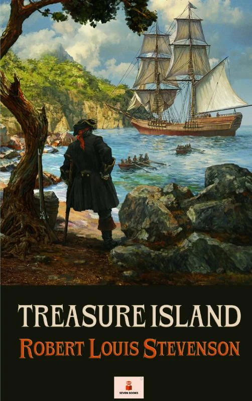 Treasure Island – Robert Louis Stevenson – boek cover