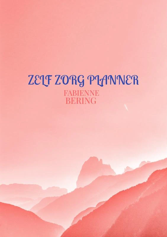 Zelf zorg planner – Fabienne Bering – boek cover