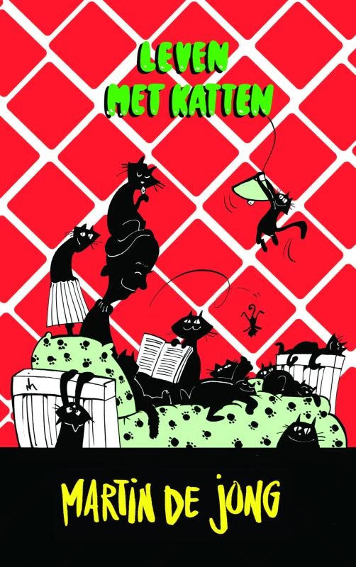 Leven met katten – Martin De Jong – boek cover