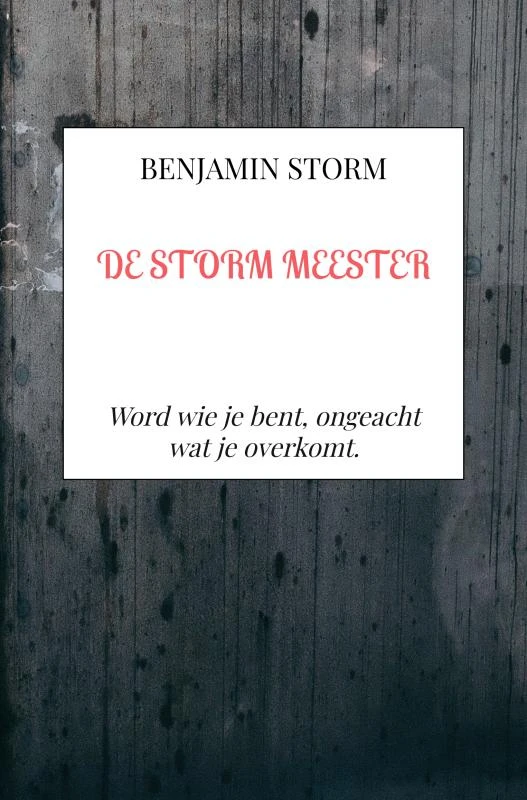 De Storm Meester – Benjamin Storm – boek cover
