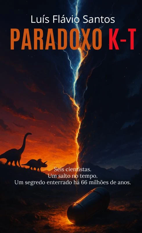 Paradoxo K-T – Luís Flávio Santos – boek cover