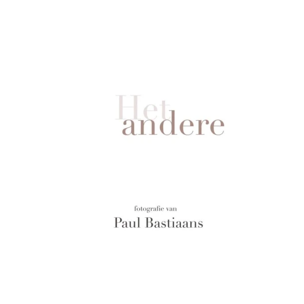Het andere – Paul Bastiaans – boek cover