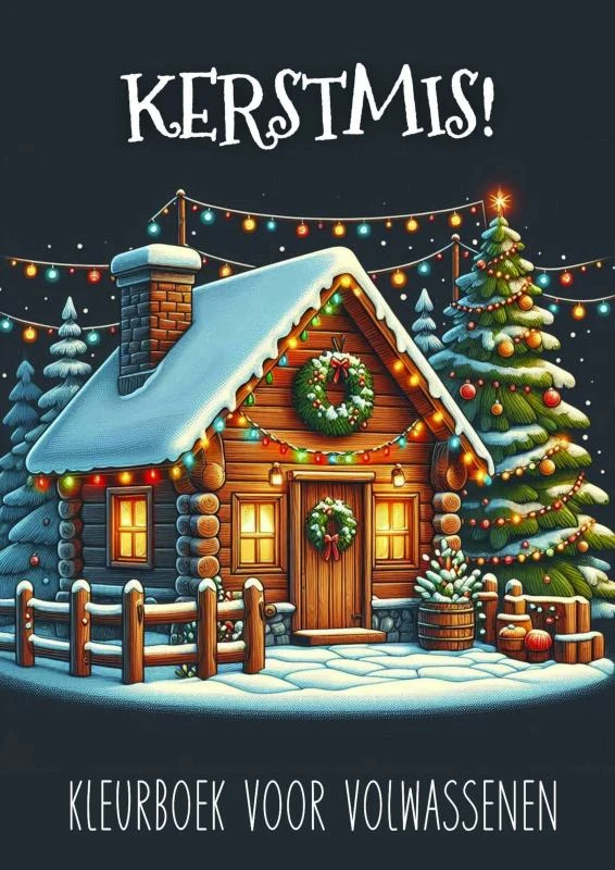 Kerstmis! - Kleurboek voor Volwassenen – Kleurboek Shop – boek cover
