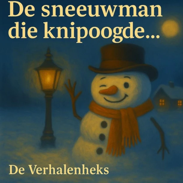 De sneeuwman die knipoogde – De Verhalenheks – boek cover