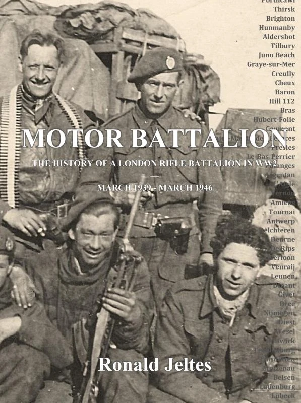 Motor Battalion – Ronald Jeltes – boek cover