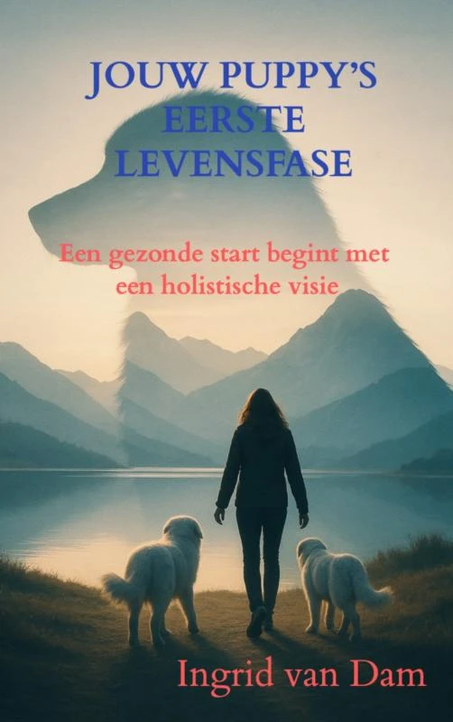 Jouw puppy¿s eerste levensfase – Ingrid van Dam – boek cover