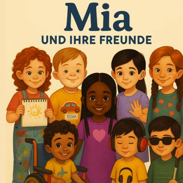 Mia und ihre Freunde ¿ Geschichten über Mut, Freundschaft und Einzigartigkeit – Abigail Fugah-Jaeger – boek cover