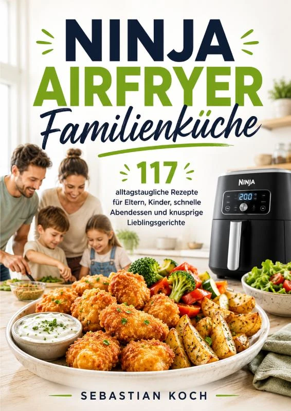 Ninja Airfryer Familienküche – Sebastian Koch – boek cover