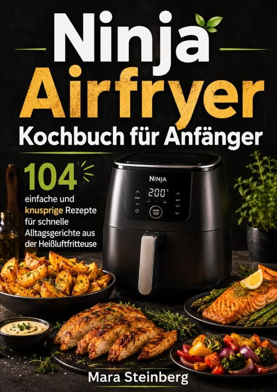Ninja Airfryer Kochbuch für Anfänger – Mara Steinberg – boek cover