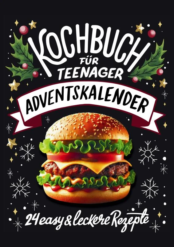 Adventskalender Kochbuch für Teenager – Tina Raue – boek cover