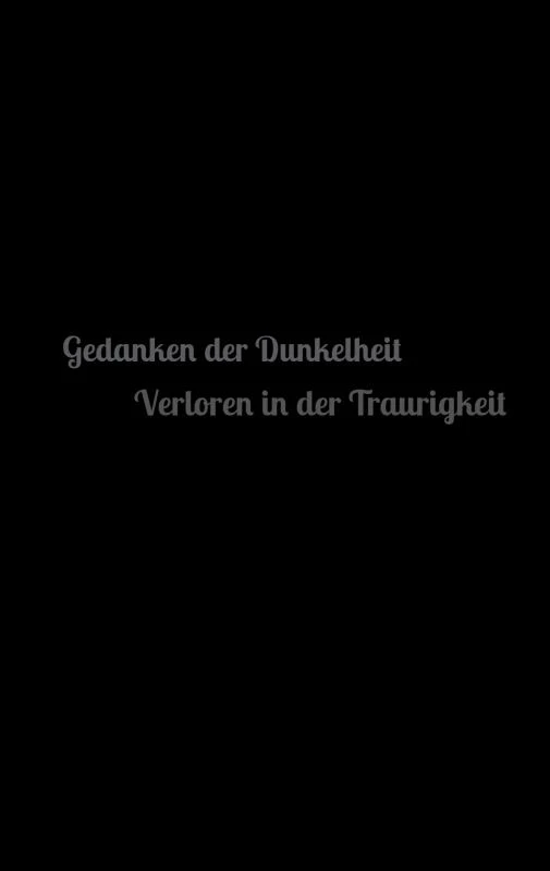 Gedanken der Dunkelheit – boek cover