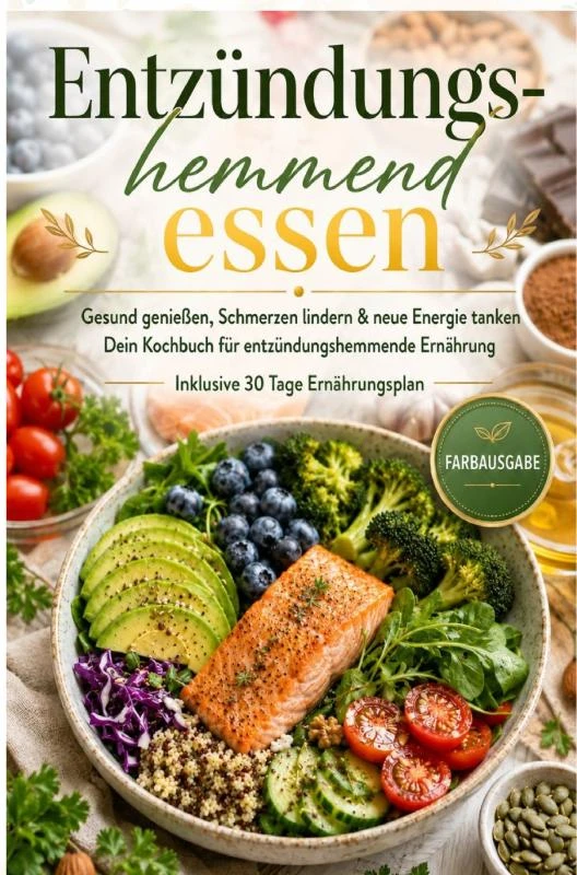 Entzündungshemmend essen | Gesund genießen, Schmerzen lindern & neue Energie tanken ¿ Dein Kochbuch für entzündungshemmende Ernährung – Laura Neuenwald – boek cover