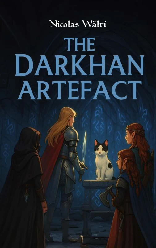The Darkhan Artefact – Nicolas Wälti – boek cover