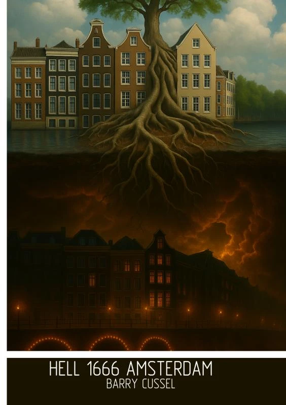 HELL 1666 AMSTERDAM – Barry Cussel – boek cover