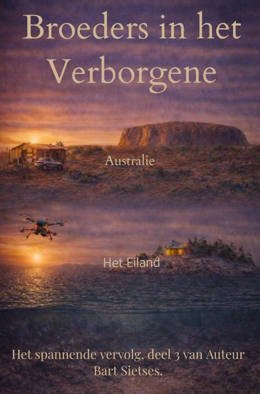 Broeders in het Verborgene – Bart Sietses Auteur 3 – boek cover