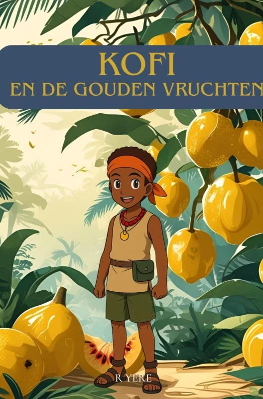 Kofi: En de gouden vruchten – R. Yere – boek cover