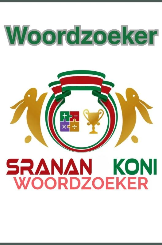 Woordzoeker Sranan Koni – R. Yere – boek cover