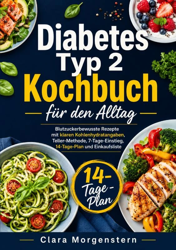 Diabetes Typ 2 Kochbuch für den Alltag – Clara Morgenstern – boek cover