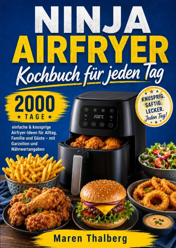 Ninja Airfryer Kochbuch für jeden Tag – Maren Thalberg – boek cover