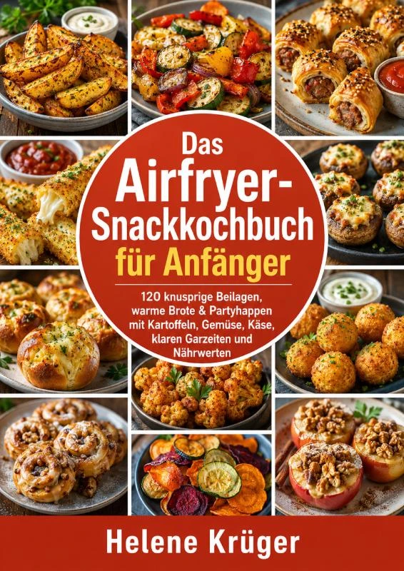 Das Airfryer-Snackkochbuch für Anfänger – Helene Krüger – boek cover