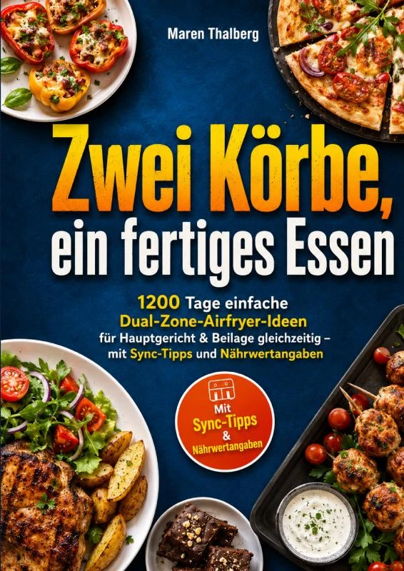 Zwei Körbe, ein fertiges Essen – Maren Thalberg – boek cover