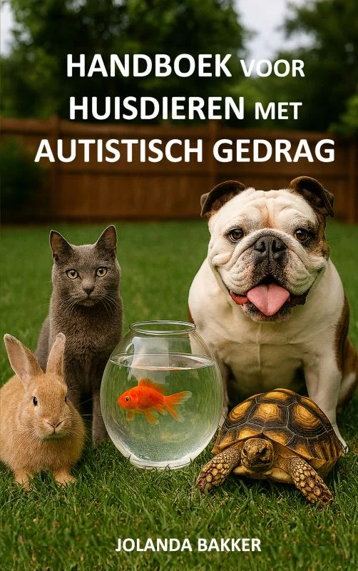 Handboek voor Huisdieren met Autistisch Gedrag – Jolanda Bakker – boek cover