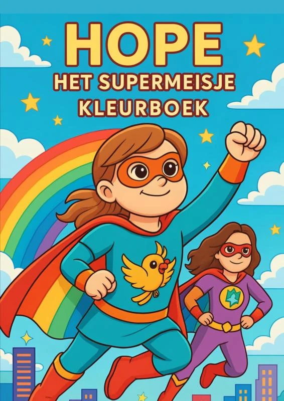 Hope, het supermeisje – boek cover