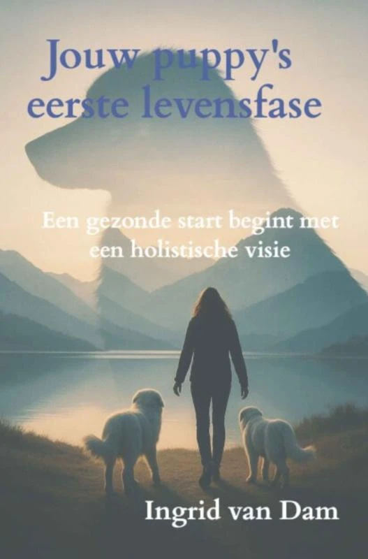 Jouw puppy¿s eerste levensfase – Ingrid van Dam – boek cover