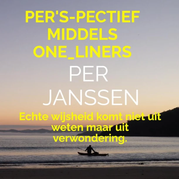 Per's-pectief middels oneliners – Per Janssen – boek cover