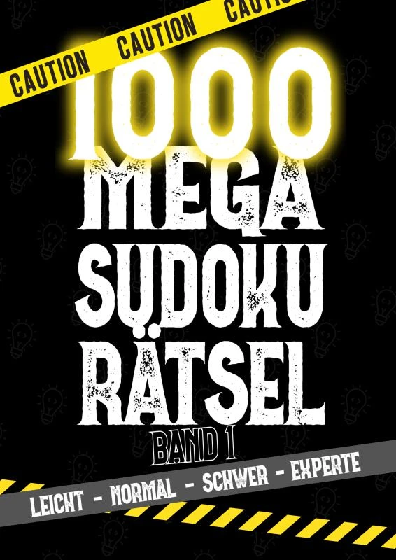 1000 Mega Sudoku von Leicht bis Experte für Erwachsene, Teenager und Senioren inkl. Lösungen – Puzzle Wizard by Kattos – boek cover