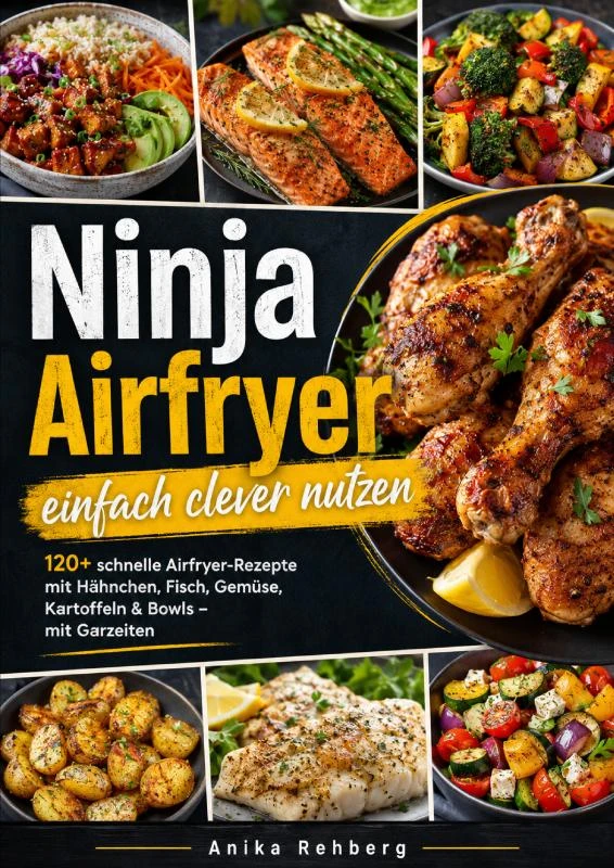 Ninja Airfryer einfach clever nutzen – Anika Rehberg – boek cover