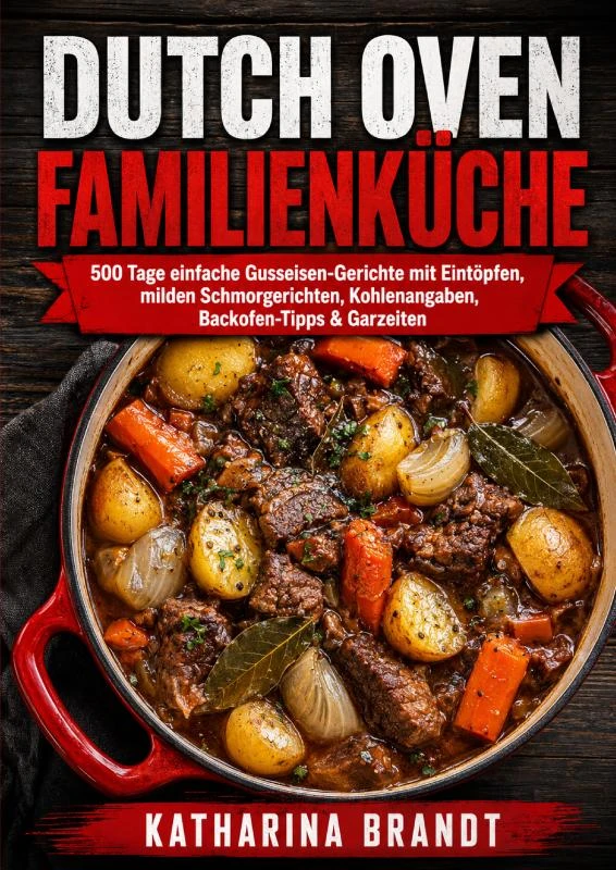 Dutch Oven Familienküche für Anfänger – Katharina Brandt – boek cover